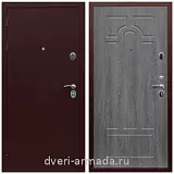 Входные двери с замками Mottura, Дверь входная железная Армада Люкс Антик медь / ФЛ-58 Дуб Филадельфия графит на заказ в квартиру