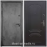Дверь входная Армада Лофт  ФЛ-291 Бетон тёмный / ФЛ-140 Венге