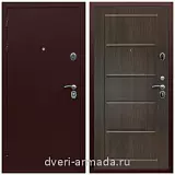 Входные двери толщиной 1.2 мм, Дверь входная Армада Люкс Антик медь / ФЛ-39 Венге с шумоизоляцией с замками высокого класса