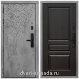 Дверь входная Армада Квадро Kaadas S500 / ФЛ-243 Венге