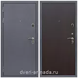 Дверь входная Армада Лондон Антик серебро / ПЭ Венге с хорошей шумоизоляцией