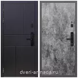 Умная входная смарт-дверь Армада Оникс Kaadas S500 / ПЭ Цемент темный