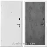 Дверь входная Армада Престиж Белая шагрень / ФЛ-291 Бетон темный