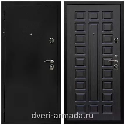 Дверь входная Армада Престиж Черная шагрень / ФЛ-183 Венге