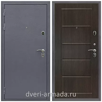 Дверь входная Армада Престиж Антик серебро / ФЛ-39 Венге