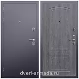 Входные двери лофт, Дверь входная стальная Армада Люкс Антик серебро / ФЛ-138 Дуб Филадельфия графит с ударопрочным покрытием