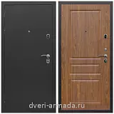 Дверь входная Армада Престиж Черный шелк / ФЛ-243 Мореная береза